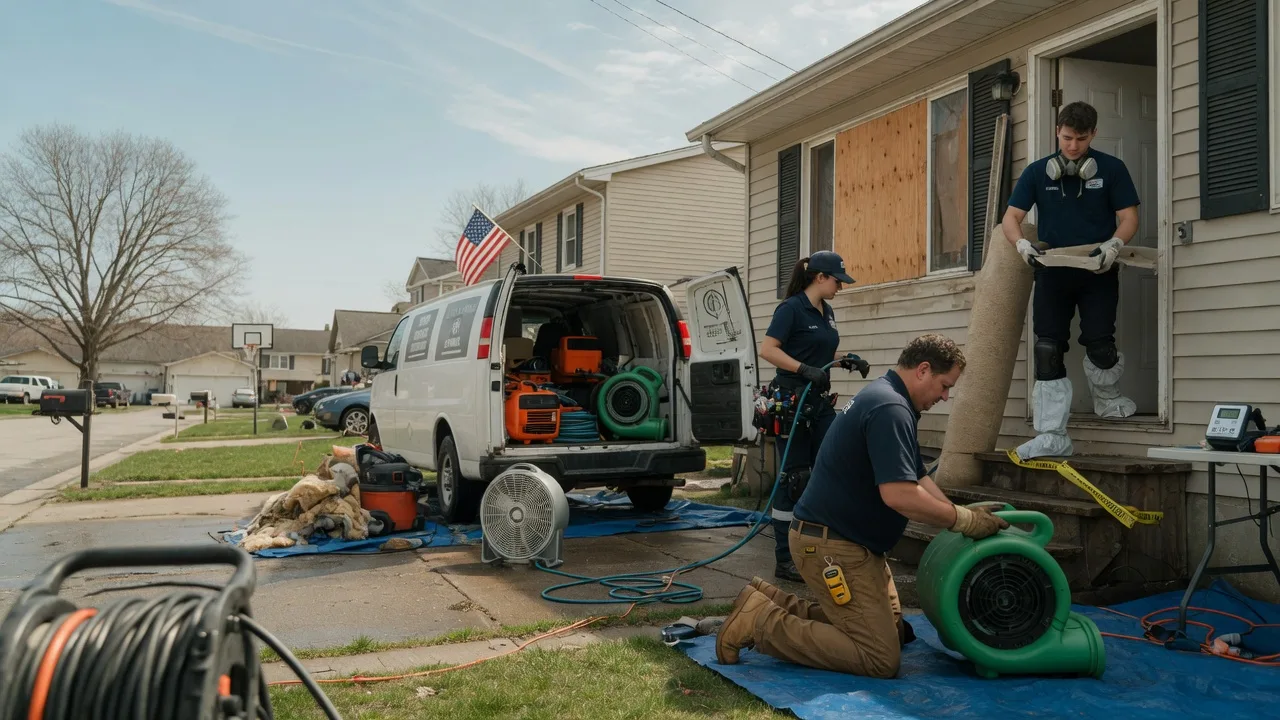 Water Damage Restoration in Fort Thompson, SD near me